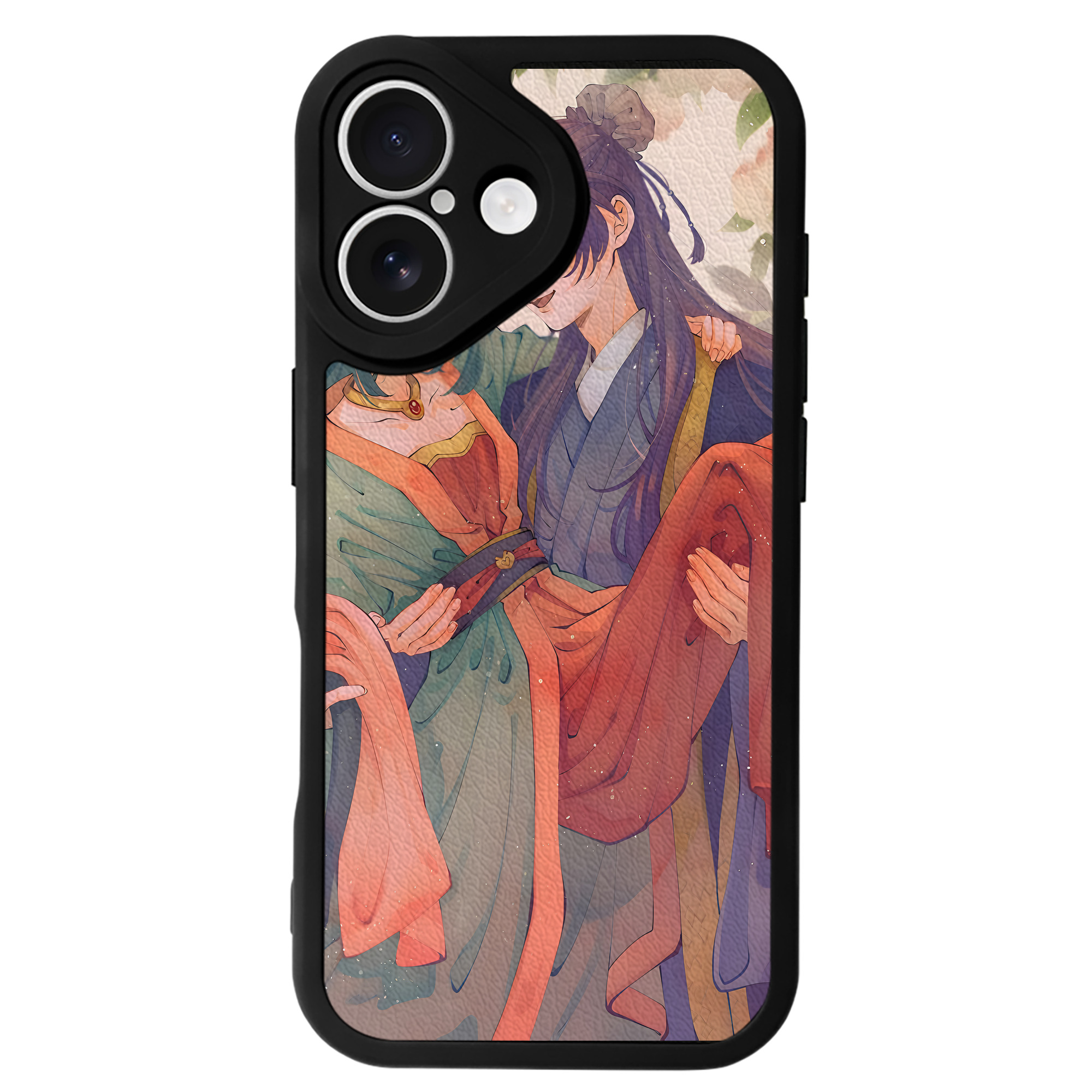 （画像用） 薬屋のひとりごと The Apothecary Diaries 【iPhone 16シリーズ対応】シリコンスマホケース（レザー調） 材質：シリコン